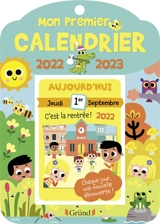 Mon premier calendrier : 2022-2023 - Marion Zoubenko