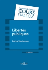 Libertés publiques - Patrick Wachsmann