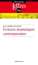 Ecritures dramatiques contemporaines - Jean-Pierre Ryngaert
