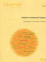 Courrier hebdomadaire, n° 2482. L'adoption en Communauté française - Aurélie Aromatario