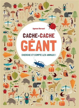 Cache-cache géant : cherche et compte les animaux ! - Agnese Baruzzi