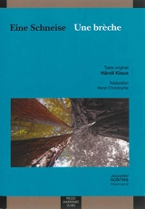 Eine Schneise. Une brèche - Händl Klaus