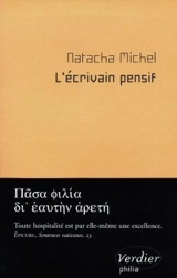 L'écrivain pensif - Natacha Michel
