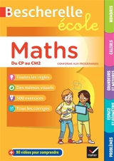 Bescherelle école maths : du CP au CM2 : conforme aux programmes - Bénédicte Idiard