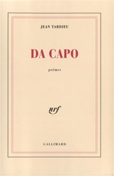 Da Capo : poèmes - Jean Tardieu