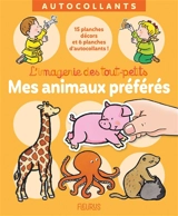 Mes animaux préférés : 15 planches décors et 6 planches d'autocollants ! - Emilie Beaumont