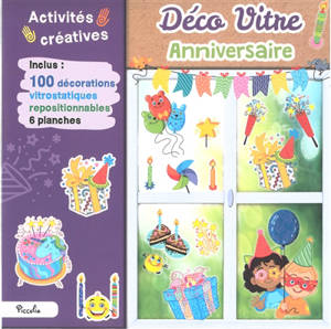 Anniversaire : déco vitre - Elena Staiano