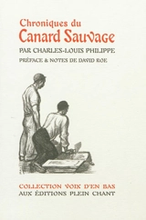 Chroniques du Canard sauvage - Charles-Louis Philippe