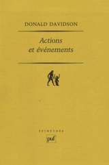 Actions et événements - Donald Davidson