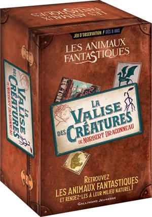 Les animaux fantastiques : la valise des créatures de Norbert Dragonneau : jeu d'observation - Georgina Moreau