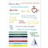 Tatouages éphémères KATO : collection "texte" - KATO