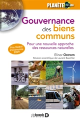 Gouvernance des biens communs : pour une nouvelle approche des ressources naturelles - Elinor Ostrom