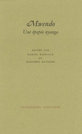 Mwendo : une épopée nyanga (R.D. Congo)