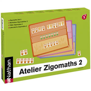 Atelier Zigomaths. 2 pour. 2 enfants, les nombres de 7 à 12 : composer et décomposer les quantités