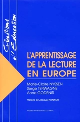 L'apprentissage de la lecture en Europe - Marie-Claire Nyssen