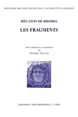 Les fragments - Hécaton de Rhodes