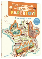 Mes monuments de France en papertoys : 10 monuments à créer - Rozenn Bothuon