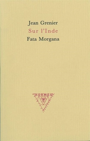 Sur l'Inde - Jean Grenier