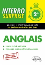 Anglais 2de : points clés à maîtriser, exercices chronométrés et corrigés : nouveaux programmes - Frédéric Collecchia