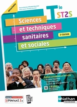 Sciences et techniques sanitaires et sociales, terminale ST2S : i-manuel 2.0, livre + licence élève - Kathy Ajakane