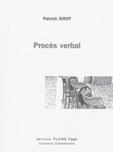 Procès verbal - Patrick Sirot
