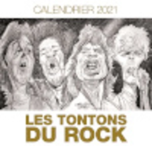 Les tontons du rock : calendrier 2021 - Charles Da Costa