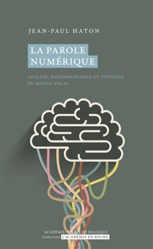 La parole numérique : analyse, reconnaissance et synthèse du signal vocal - Jean-Paul Haton