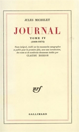 Journal. Vol. 4. 1868-1874 - Jules Michelet