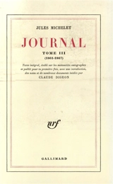 Journal. Vol. 3. 1861-1867 - Jules Michelet