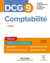 DCG 9, comptabilité : manuel, savoirs et compétences : conforme au programme - Charlotte Disle