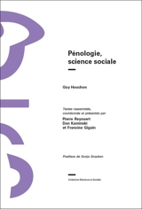 Pénologie, science sociale - Guy Houchon