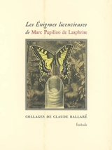 Les énigmes licencieuses - Marc Papillon Lasphrise