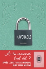 Inavouable : le journal à ne pas laisser entre toutes les mains - Sharon Jones