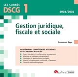 Gestion juridique, fiscale et sociale : 2022-2023 - Emmanuel Bayo