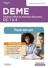 DEME, diplôme d'Etat de moniteur-éducateur : DC 1 à 4, tout-en-un - Lucienne Suissa