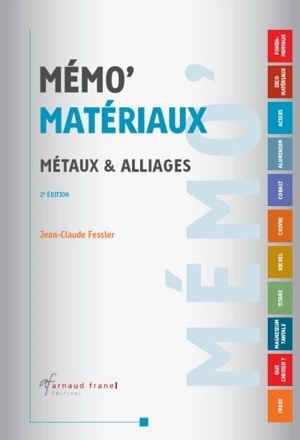 Métaux et alliages - Jean-Claude Fessler