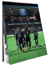 Calendrier officiel du PSG 2018 - Julien Scussel