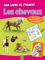 Mon livre de stickers et mon livre à colorier chevaux et poneys : set de 2 livres