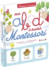 Mon abcd Montessori à toucher - Céline Santini