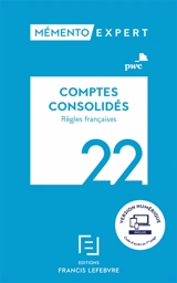 Comptes consolidés : règles françaises : 2022 - PricewaterhouseCoopers