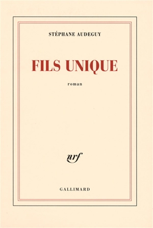 Fils unique - Stéphane Audeguy