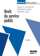Droit du service public - Gilles J. Guglielmi