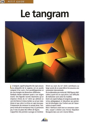 Le tangram - Eric Forêt