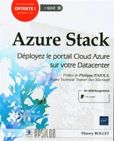 Azure Stack : déployez le portail cloud Azure sur votre datacenter - Thierry Bollet