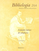 Formules latines de colophons - Lucien Reynhout