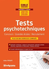 Tests psychotechniques : concours, grandes écoles, recrutement : 2019-2020 - Julien Fossati