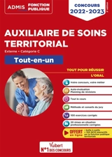 Auxiliaire de soins territorial : externe, catégorie C : tout-en-un, concours 2022-2023 - Pierre-Brice Lebrun