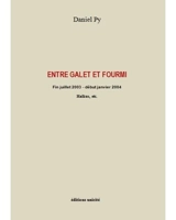 Entre galet et fourmi : fin juillet 2003-début janvier 2004 : haïkus, etc. - Daniel Py