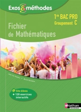 Fichier de mathématiques, 1re bac pro : groupement C - Jean-Luc Dianoux