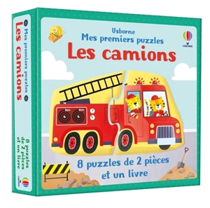 Les camions : mes premiers puzzles - Elisa Ferro